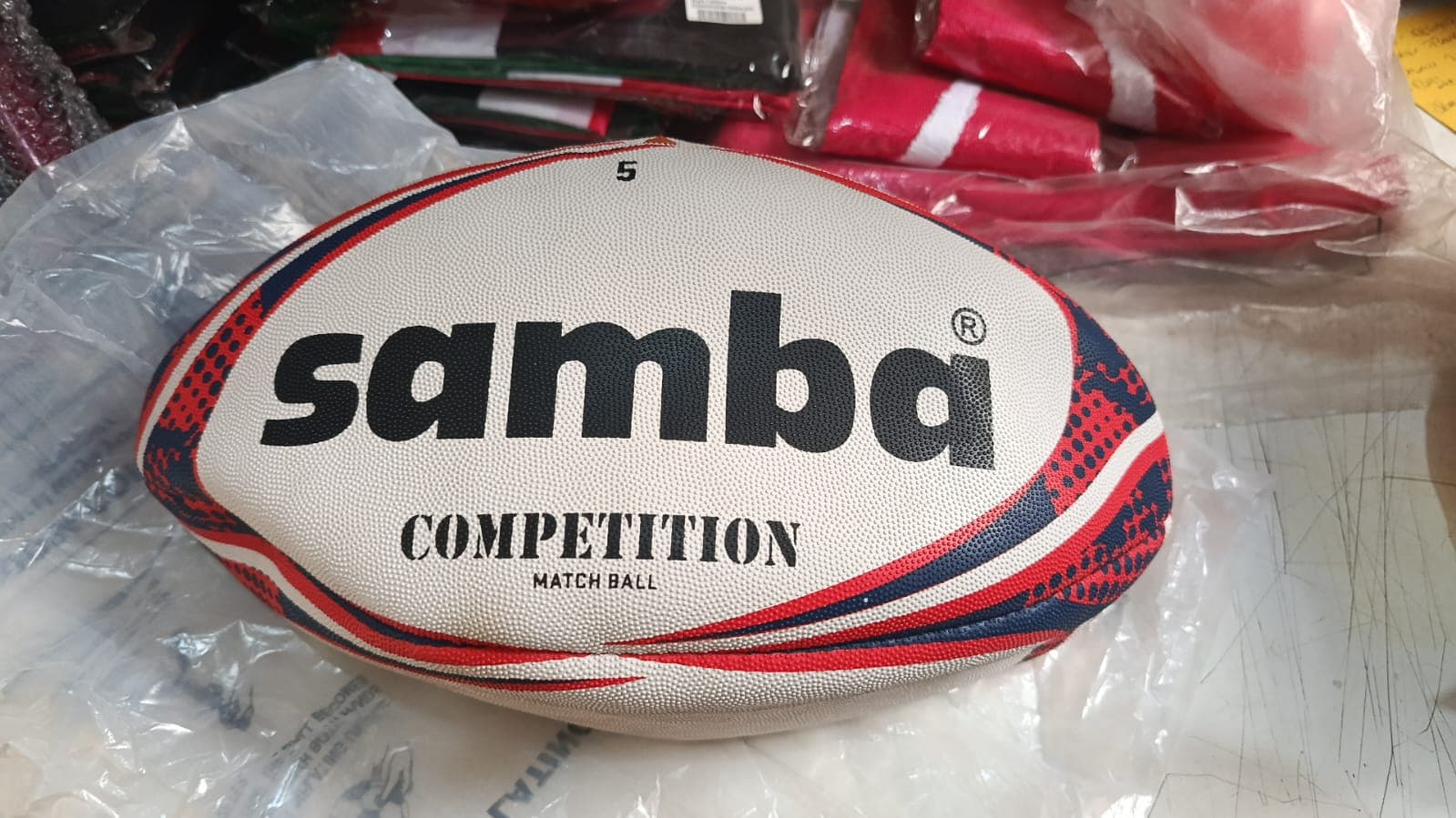 Samba Competition Rugby Match Ball