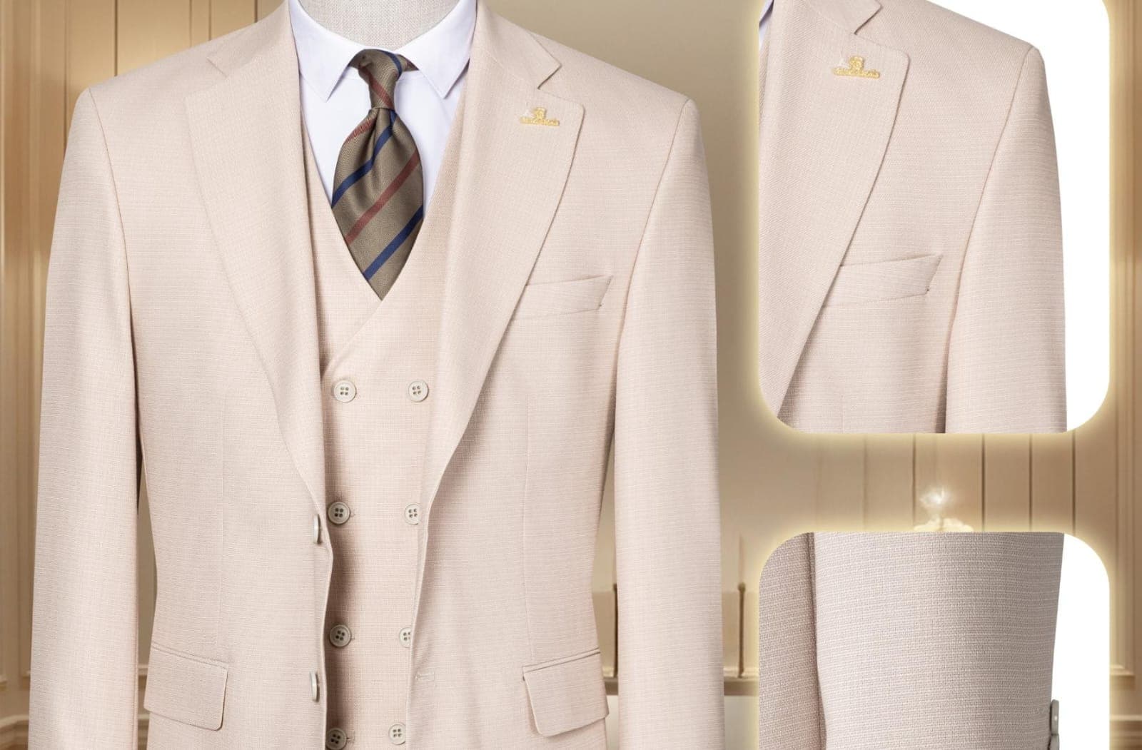 Turkish premium quality 3piece suit-(size 46-58) gallery 21