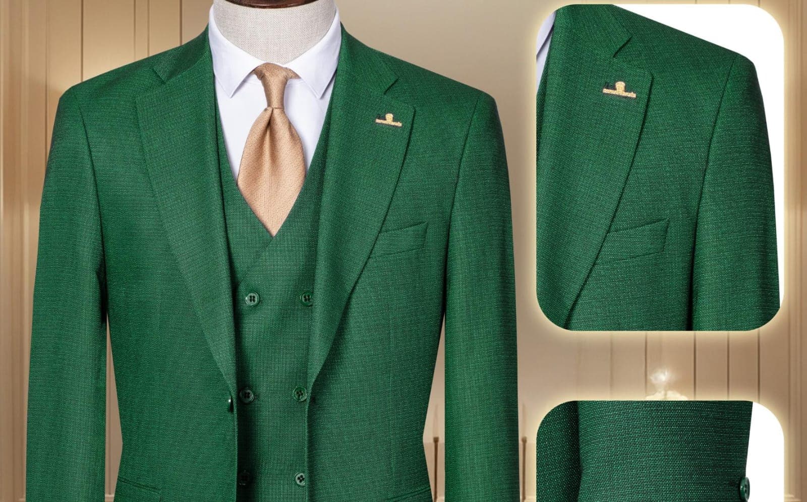 Turkish premium quality 3piece suit-(size 46-58) gallery 22